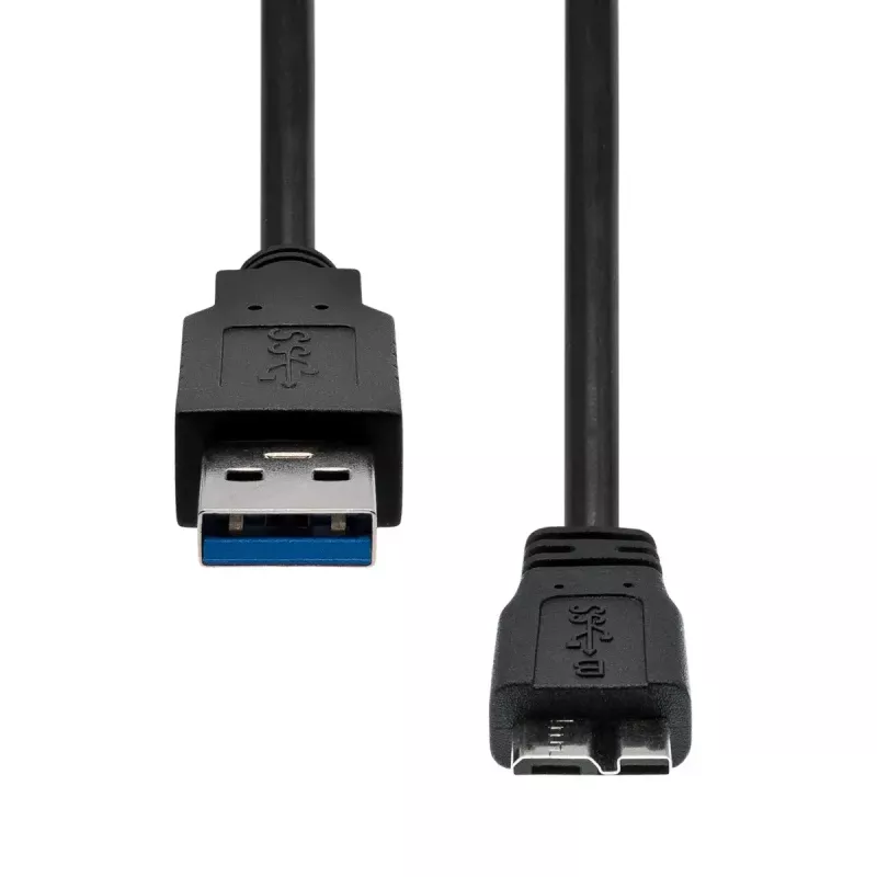 Cabo ProXtend USB-A 3.2 Gen 1 para Micro-B preto 1m 5 Gbit/s