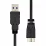 Cabo ProXtend USB-A 3.2 Gen 1 para Micro-B preto 1m 5 Gbit/s