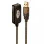 Extensão ativa USB 2.0 Lindy, 20 m, 0,48 Gbit/s