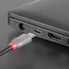 Cabo Lindy USB 2.0 Type-C para Micro-B, 2 m, Anthra Line