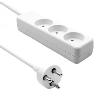 Extensão elétrica Microconnect MC-GRU0350DK 5 m 3 tomadas AC interior branco