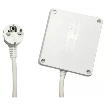 Extensão elétrica Microconnect MC-PSSQUARE040150FRW 1,5 m 4 tomadas AC interior branco
