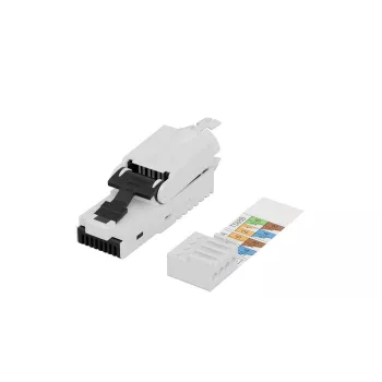 Lanview LVN125445-CAT6A-UTP ficha RJ45 UTP Cat6a, AWG22-24