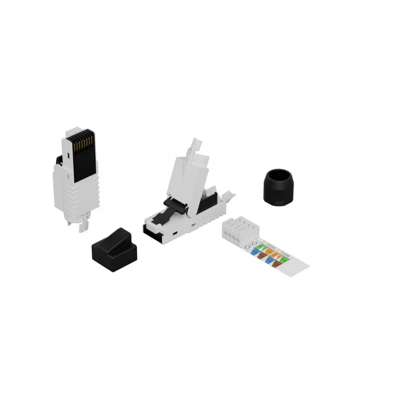 Lanview LVN125445-CAT6A-UTP ficha RJ45 UTP Cat6a, AWG22-24