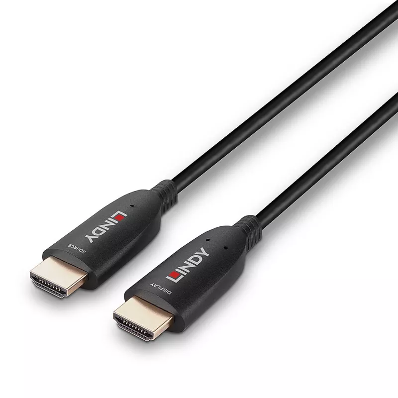 Cabo HDMI Lindy 38513 30m HDMI Type-A macho 2.1 48 Gbit/s preto