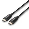Cabo HDMI híbrido de fibra ótica Lindy 40m 8K60 48 Gbit/s preto