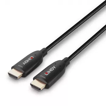Cabo HDMI híbrido de fibra ótica Lindy 50m 8K60