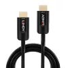 Lindy 38381 cabo HDMI Ultra High Speed híbrido de fibra ótica, 15 m, 8K 60 Hz, 4K 120 Hz, preto