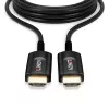 Lindy 38381 cabo HDMI Ultra High Speed híbrido de fibra ótica, 15 m, 8K 60 Hz, 4K 120 Hz, preto