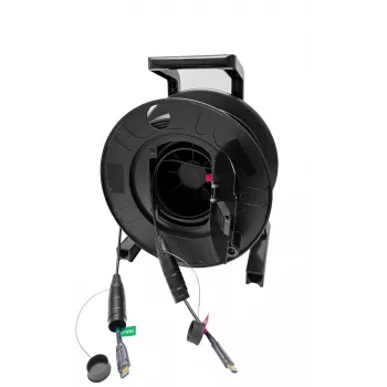 Cabo HDMI Vivolink PROHDMIOP100AM-DRUM 100 m HDMI Type-A (Standard) preto