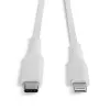 Cabo USB Type-C para Lightning Lindy 3 m branco