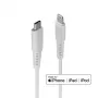 Cabo USB Type-C para Lightning Lindy 2 m, branco