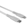 Cabo USB Type-C para Lightning Lindy 2 m, branco