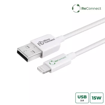 Cabo Lightning Microconnect ECO-LIGHTNING0.15 0,15 m branco