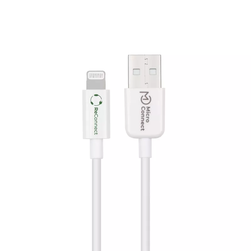 Cabo Lightning Microconnect ECO-LIGHTNING2 2 m branco
