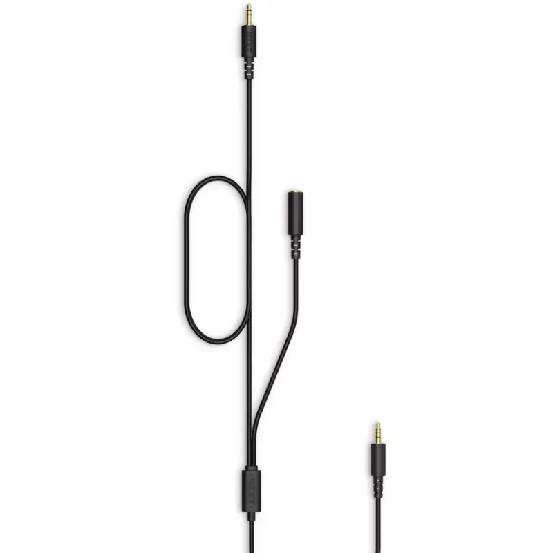 Cabo de áudio NZXT ST-ACCC1-WW 2 m 2x3,5 mm TRRS preto