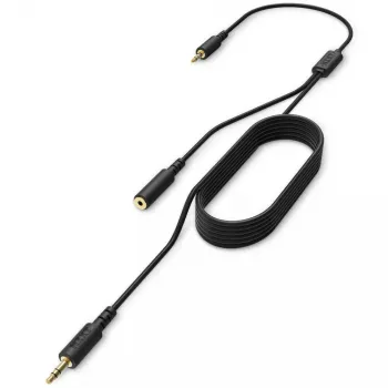 Cabo de áudio NZXT ST-ACCC1-WW 2 m 2x3,5 mm TRRS preto