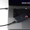 Cabo USB-C para USB-C 3.2 Gen 2 ALOGIC FUSCC2-SGR 2 m 10 Gbit/s preto/cinzento