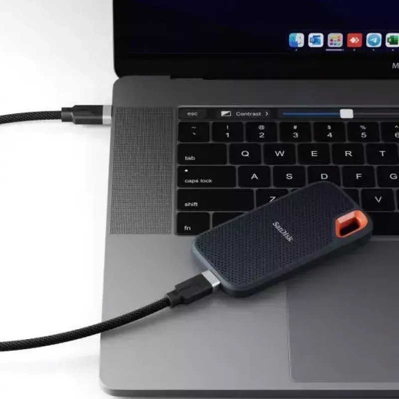 Cabo USB-C para USB-C 3.2 Gen 2 ALOGIC FUSCC2-SGR 2 m 10 Gbit/s preto/cinzento