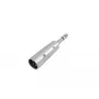 Adaptador de cabo 3 pinos XLR para 6,3 mm Omnitronic 30226455