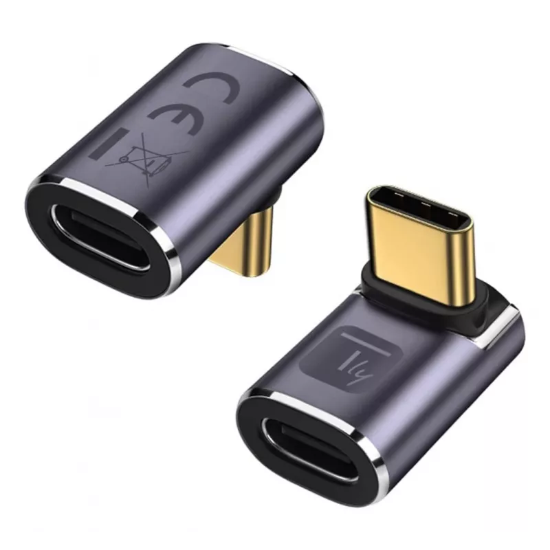 Adaptador USB-C TECHLY IADAP-USB4C-40G – USB-C para USB4, transferência de dados 40 Gbit/s
