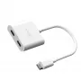 Adaptador USB-C para duplo USB-C j5create JCA164-N 3840x2160 240Hz