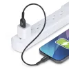 Cabo de carregamento USB-A para USB-C StarTech.com 30 cm, carregamento e sincronização, 3A, USB 2.0, revestimento TPE – preto cabo de carregamento USB
