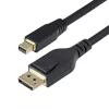 Cabo Mini DisplayPort para DisplayPort 1.4 StarTech.com 3 m - 8K 60Hz/4K 120Hz HBR3 HDR, cabo UHD mDP para DP 1.4, cabo de monitor/vídeo Ultra HD