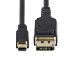 Cabo Mini DisplayPort para DisplayPort 1.4 StarTech.com 3 m - 8K 60Hz/4K 120Hz HBR3 HDR, cabo UHD mDP para DP 1.4, cabo de monitor/vídeo Ultra HD