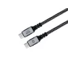 Cabo USB-C para USB-C CONCEPTRONIC ETTA07B12 – USB 3.2 Gen 2x2, 1,2 m, 20 Gbps, PD 3.0 100 W (20 V/5 A), 4K60Hz, preto, E-Mark
