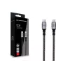Cabo USB-C para USB-C CONCEPTRONIC ETTA07B20 — USB 3.2 Gen 2x2, 2 m, 20 Gbps, PD 3.0 100W (20V 5A), 4K@60Hz, E-mark