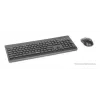 Teclado Manhattan 180771 sem fios QWERTY preto rato incluído