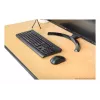 Teclado Manhattan 180771 sem fios QWERTY preto rato incluído