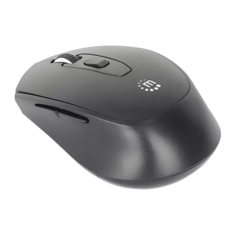 Manhattan MW6200 rato sem fios, recetor nano USB-A, preto
