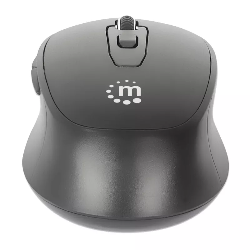 Manhattan MW6200 rato sem fios, recetor nano USB-A, preto