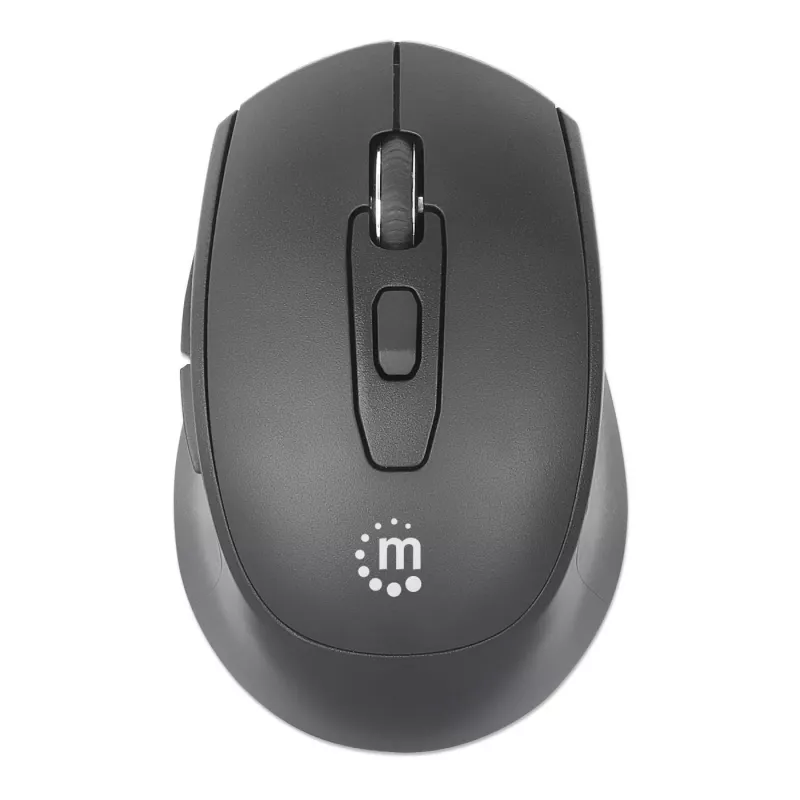 Manhattan MW6200 rato sem fios, recetor nano USB-A, preto