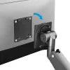 Manhattan Suporte de secretária para 1 monitor de 17-57 polegadas, 27 kg, com portas USB