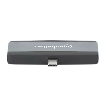Docking station USB-C Travel Dock Manhattan 190404 4 portas HDMI USB-A USB-C 3,5 mm