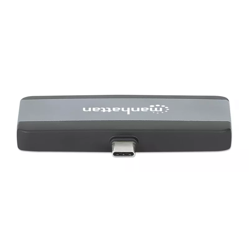 Docking station USB-C Travel Dock Manhattan 190404 4 portas HDMI USB-A USB-C 3,5 mm