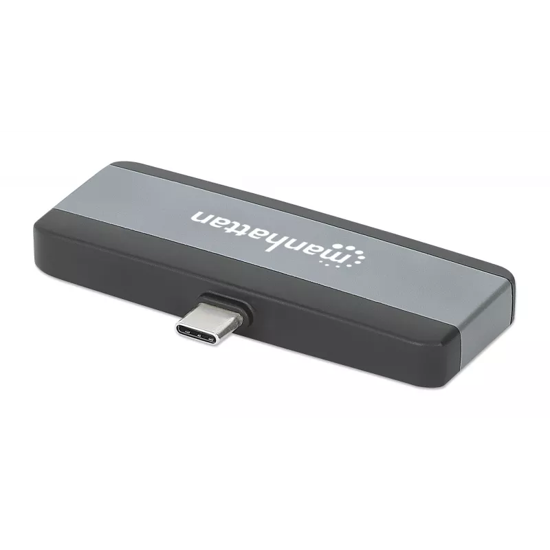 Docking station USB-C Travel Dock Manhattan 190404 4 portas HDMI USB-A USB-C 3,5 mm
