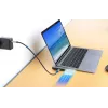 Docking station USB-C Travel Dock Manhattan 190404 4 portas HDMI USB-A USB-C 3,5 mm
