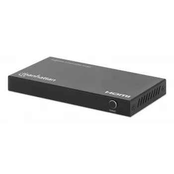 Comutador HDMI 3x1 MANHATTAN 18G Automático Manual com telecomando IR Preto