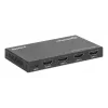 Comutador HDMI 3x1 MANHATTAN 18G Automático Manual com telecomando IR Preto