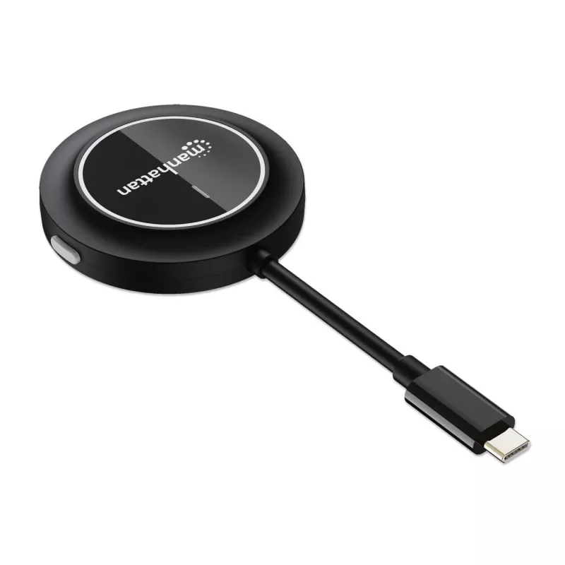 Transmissor AV Manhattan 208437 1920x1080 30m sem fios USB Type-C