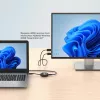 Transmissor AV Manhattan 208444 Preto 1920x1080 30m sem fios USB-C