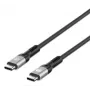 Cabo USB-C macho para USB-C macho Manhattan 2m USB4 Gen 3x2 8K 60Hz