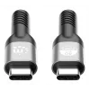 Cabo USB-C macho para USB-C macho Manhattan 2m USB4 Gen 3x2 8K 60Hz