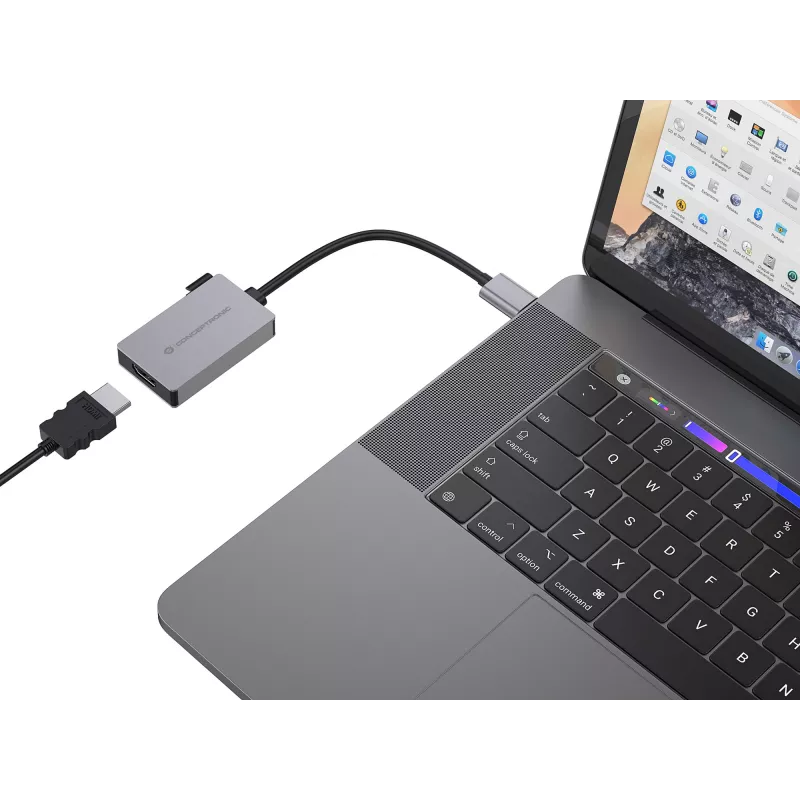 Adaptador USB para HDMI 1.4 Conceptronic ABBY22G, 1080P 60 Hz
