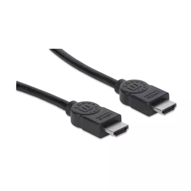 Cabo HDMI macho para macho Manhattan HDMM1M 1m preto