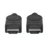 Cabo HDMI macho para macho Manhattan HDMM1M 1m preto